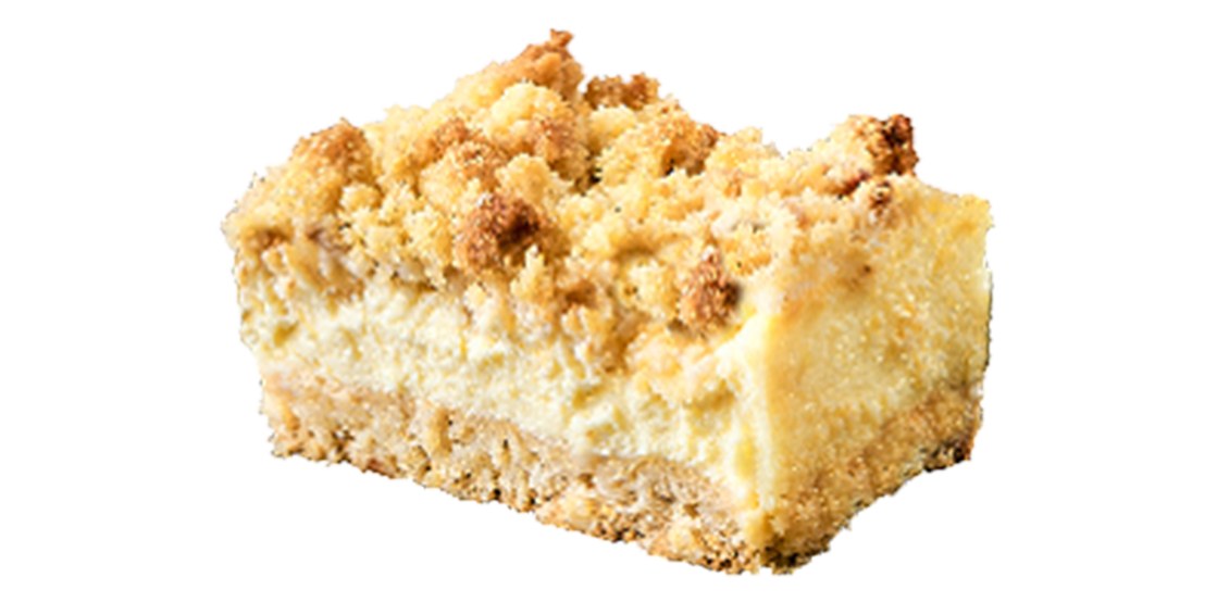 apfelschmandt4 Stück Donauwelle Kuchen von Schäfer Dein Bäcker auf einem Teller.