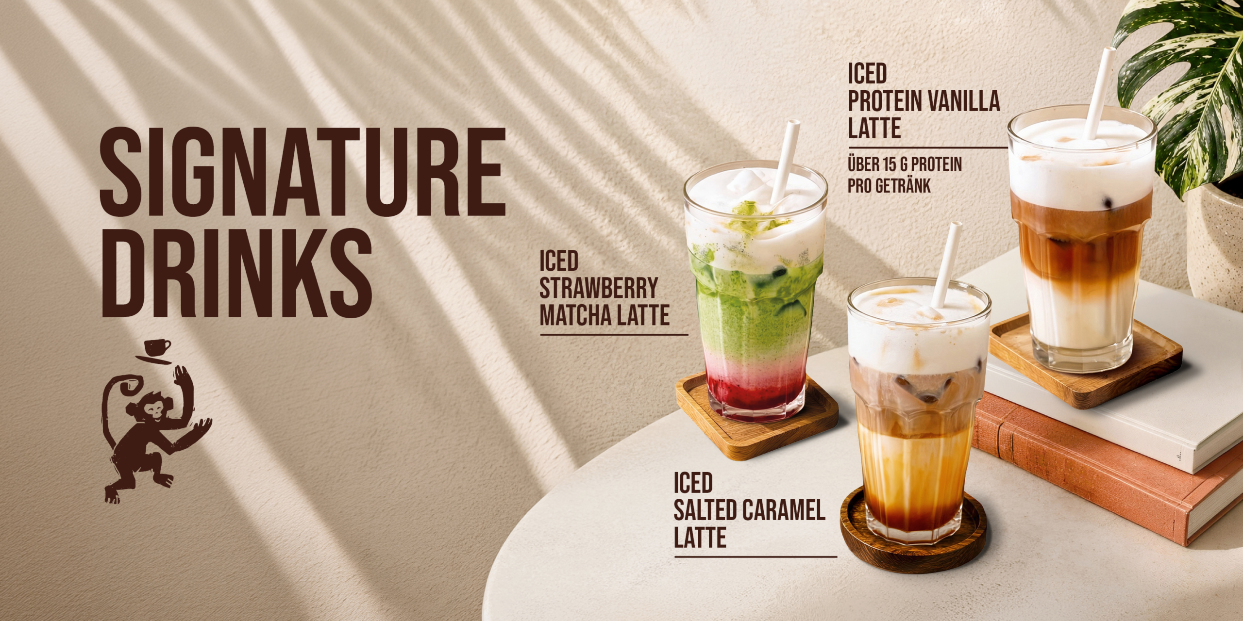 Signature Drinks von Schäfer Dein Bäcker